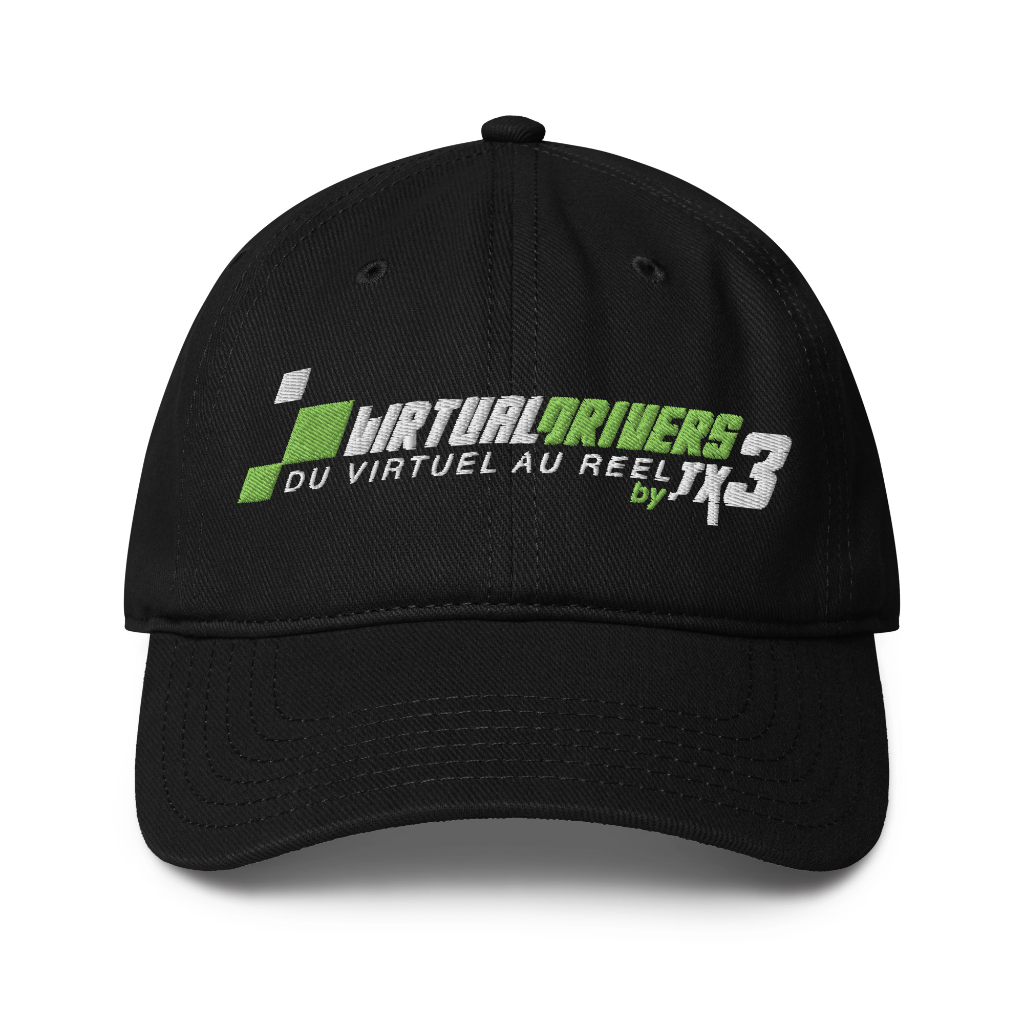 Casquette de baseball à profil bas Brodé TX3