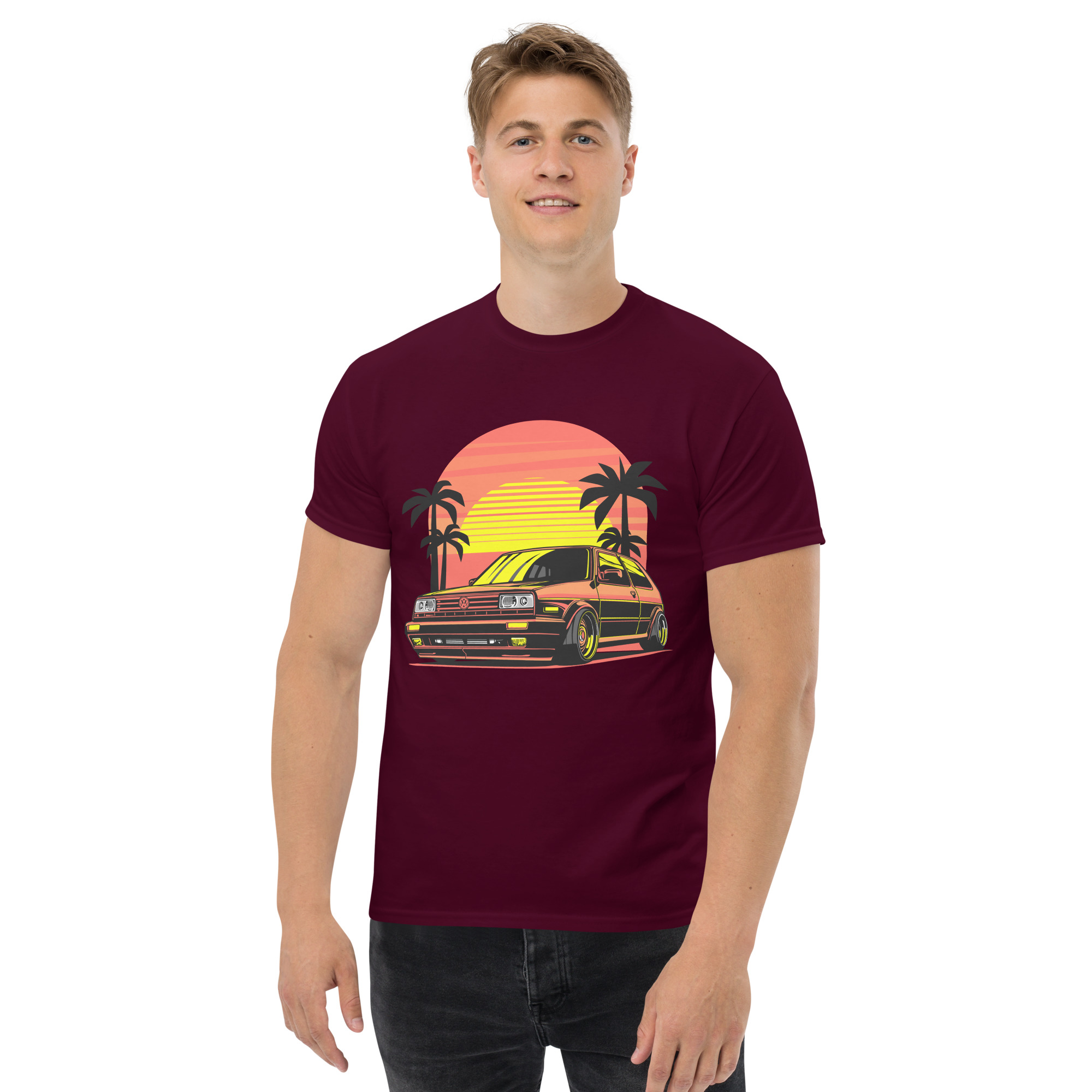 T-shirt classique unisexe VW – Image 3