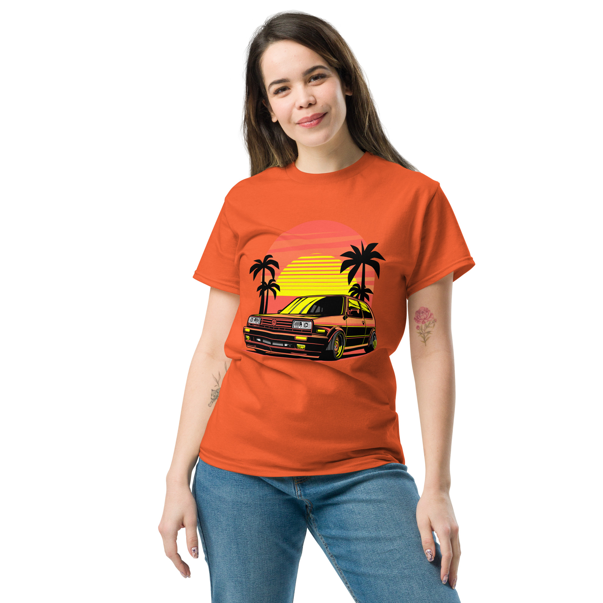 T-shirt classique unisexe VW – Image 4